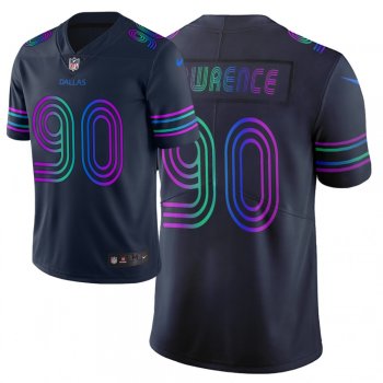 Men Nike NFL Dallas Cowboys 90 demarcus lawrence Limited city edition navy jersey