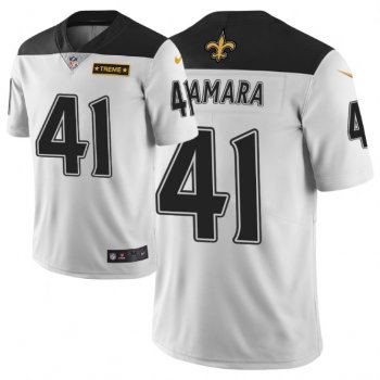 Men Nike NFL New Orleans Saints 41 alvin kamara Limited city edition white jersey