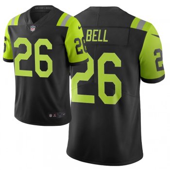 Men Nike NFL Pittsburgh Steelers 26 bell jets Limited city edition black green jersey