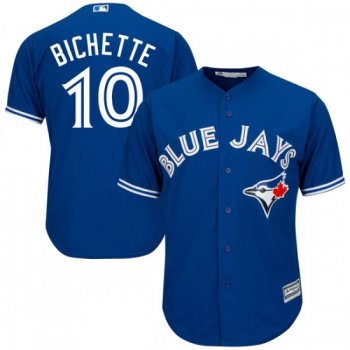 Men's Bo Bichette Toronto Blue Jays Authentic Royal Blue Cool Base Alternate Jersey by Majestic