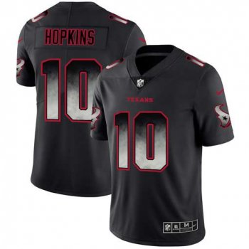 Men Houston Texans 10 Hopkins Nike Teams Black Smoke Fashion Limited NFL Jerseys