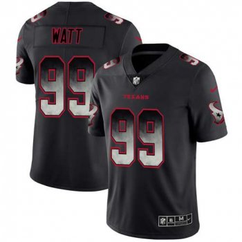 Men Houston Texans 99 Watt Nike Teams Black Smoke Fashion Limited NFL Jerseys