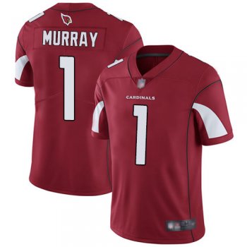 Men's #1 Limited Kyler Murray Red Football Home Jersey: Arizona Cardinals Vapor Untouchable