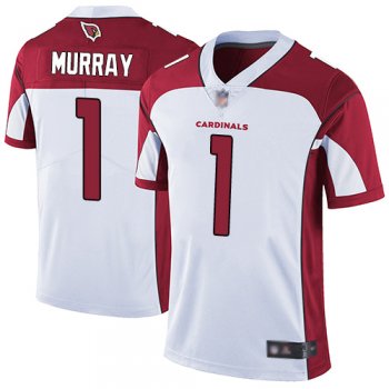 Men's #1 Limited Kyler Murray White Football Road Jersey: Arizona Cardinals Vapor Untouchable