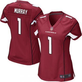 Women's #1 Game Kyler Murray Red Football Home Jersey: Arizona Cardinals