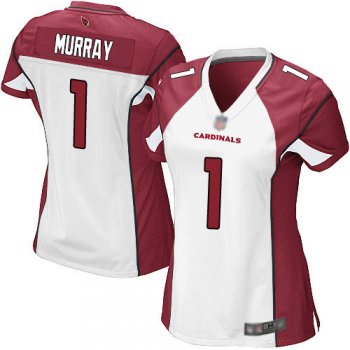 Women's #1 Game Kyler Murray White Football Road Jersey: Arizona Cardinals