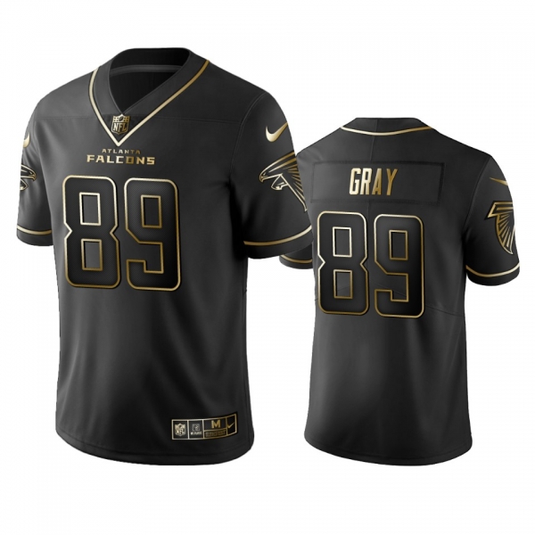 Men's Atlanta Falcons Alex Gray Black 2019 Vapor Limited Golden Edition Jersey