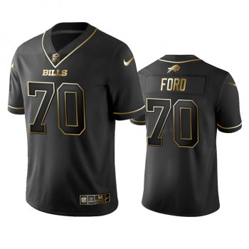 Men's Cody Ford Bills Black Golden Edition Vapor Limited Jersey