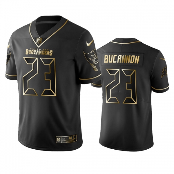 Men's Buccaneers Deone Bucannon Black Golden Edition Jersey