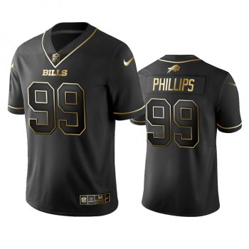 Men's Buffalo Bills Harrison Phillips Black Golden Edition 2019 Vapor Untouchable Limited Jersey