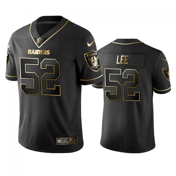 Men's Oakland Raiders Marquel Lee Black Golden Edition 2019 Vapor Untouchable Limited Jersey