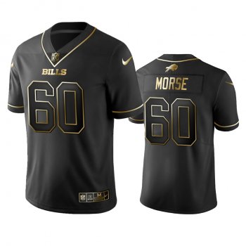 Men's Mitch Morse Bills Black Golden Edition Jersey