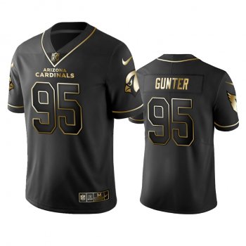 Men's Arizona Cardinals Rodney Gunter Black Golden Edition 2019 Vapor Untouchable Limited Jersey