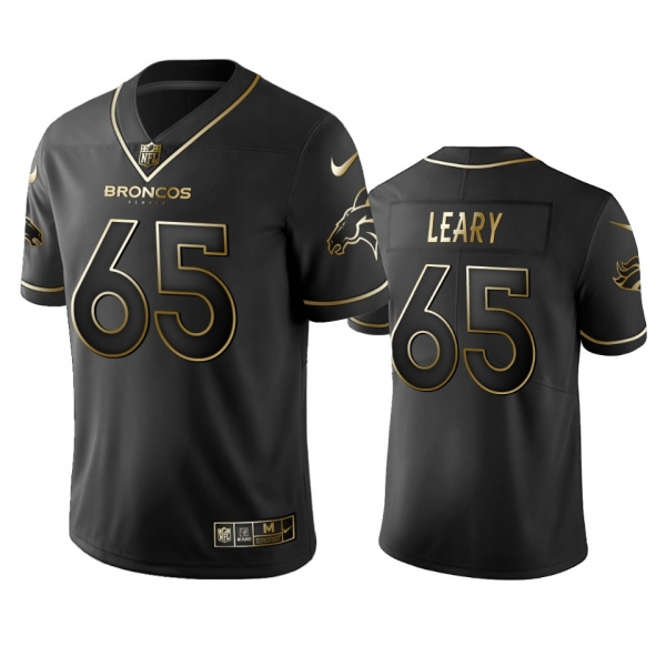 Men's Denver Broncos Ronald Leary Black Golden Edition 2019 Vapor Untouchable Limited Jersey