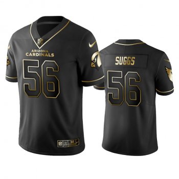 Men's Arizona Cardinals Terrell Suggs Black Golden Edition 2019 Vapor Untouchable Limited Jersey