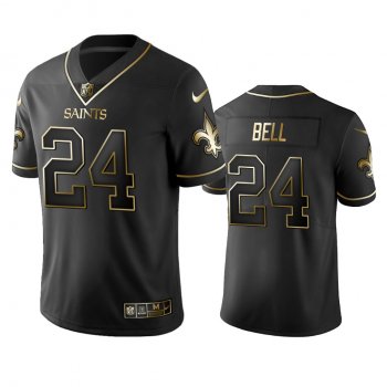 Men's New Orleans Saints Vonn Bell Black Golden Edition 2019 Vapor Untouchable Limited Jersey