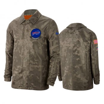 Buffalo Bills Camo 2019 Salute to Service Sideline Full-Zip Lightweight Jacket