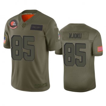 Cleveland Browns David Njoku Camo 2019 Salute to Service Limited Jersey