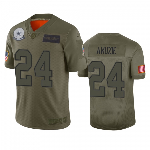 Dallas Cowboys Chidobe Awuzie Camo 2019 Salute to Service Limited Jersey