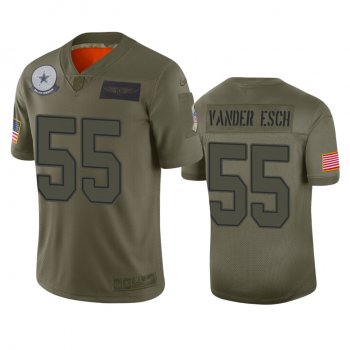 Dallas Cowboys Leighton Vander Esch Camo 2019 Salute to Service Limited Jersey