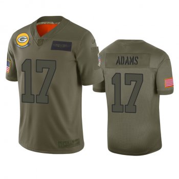 Green Bay Packers Davante Adams Camo 2019 Salute to Service Limited Jersey