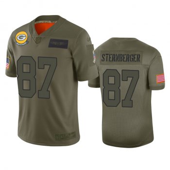 Green Bay Packers Jace Sternberger Camo 2019 Salute to Service Limited Jersey