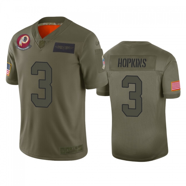 Washington Redskins Dustin Hopkins Camo 2019 Salute to Service Limited Jersey