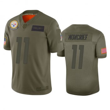 Pittsburgh Steelers Donte Moncrief Camo 2019 Salute to Service Limited Jersey