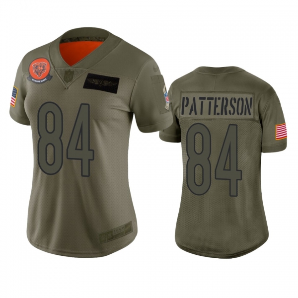 Women's Chicago Bears Cordarrelle Patterson Camo 2019 Salute to Service Limited Jersey