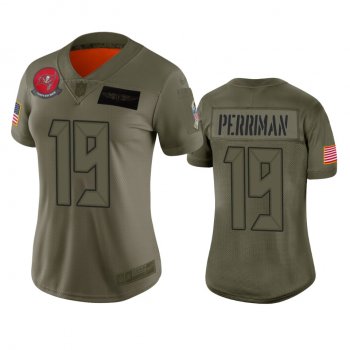 Women's Tampa Bay Buccaneers Breshad Perriman Camo 2019 Salute to Service Limited Jersey