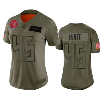 Women's Tampa Bay Buccaneers Devin White Camo 2019 Salute to Service Limited Jersey