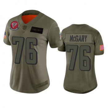 Women's Atlanta Falcons Kaleb McGary Camo 2019 Salute to Service Limited Jersey