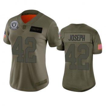 Women's Oakland Raiders Karl Joseph Camo 2019 Salute to Service Limited Jersey