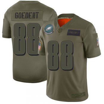 Youth Eagles #88 Dallas Goedert Camo Stitched Football Limited 2019 Salute to Service Jersey