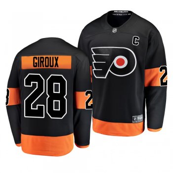 Youth Flyers Claude Giroux 2019 Alternate Black Breakaway Player Fanatics Branded Jersey