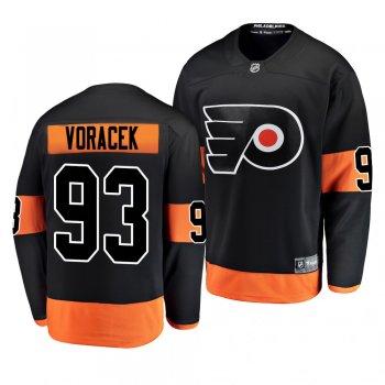 Youth Flyers Jakub Voracek 2019 Alternate Black Breakaway Player Fanatics Branded Jersey