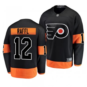 Youth Flyers Michael Raffl 2019 Alternate Black Breakaway Player Fanatics Branded Jersey