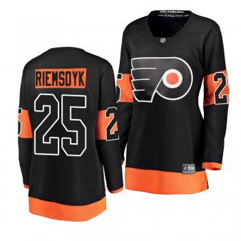 Women's Flyers James van Riemsdyk Breakaway Player Fanatics Branded Black Alternate Jersey