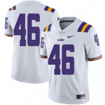 Men's Nike Andre Anthony LSU Tigers Limited White Football College Jersey