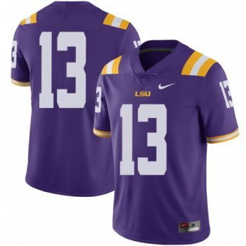 Men's Nike Andre Sale LSU Tigers Limited Purple Football College Jersey