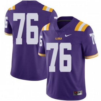 Men's Nike Austin Deculus LSU Tigers Limited Purple Football College Jersey