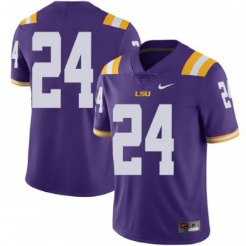 Men's Nike Chris Curry LSU Tigers Limited Purple Football College Jersey