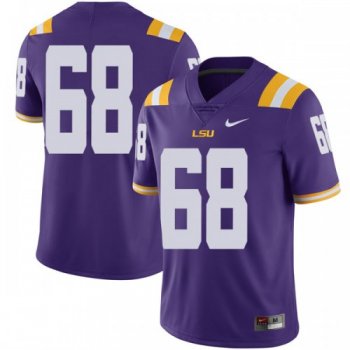 Men's Nike Damien Lewis LSU Tigers Limited Purple Football College Jersey