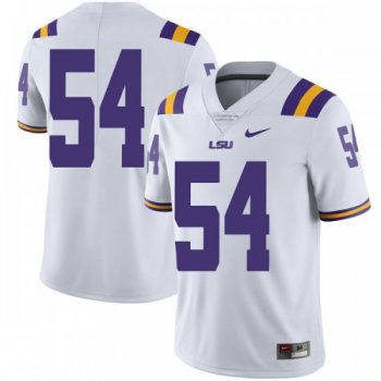 Men's Nike Davin Cotton LSU Tigers Limited White Football College Jersey