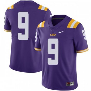 Men's Nike Grant Delpit LSU Tigers Limited Purple Football College Jersey