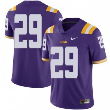 Men's Nike Greedy Williams LSU Tigers Limited Purple Football College Jersey