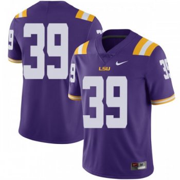 Men's Nike Jack Gonsoulin LSU Tigers Limited Purple Football College Jersey