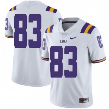 Men's Nike Jaray Jenkins LSU Tigers Limited White Football College Jersey