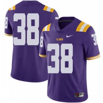 Men's Nike Keith Fulton LSU Tigers Limited Purple Football College Jersey