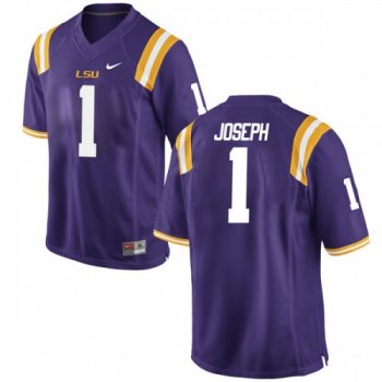 Men's Nike Kelvin Joseph LSU Tigers Game Purple Football College Jersey